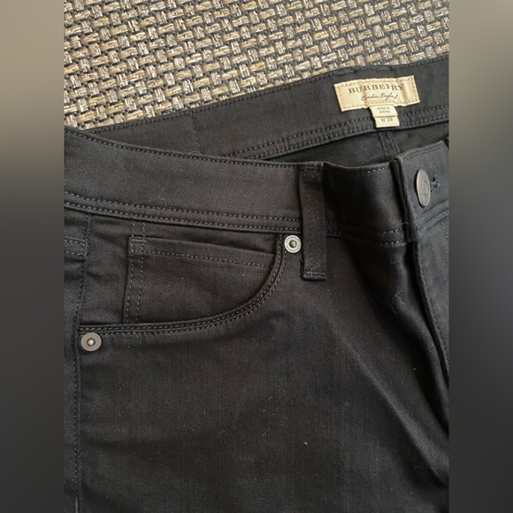 Womens Burberry Black 5 Pocket Skinny Jeans🔥Cotton Blend🖤W/STRETCH🔥NWT🔥👖28” - Picture 3 of 15